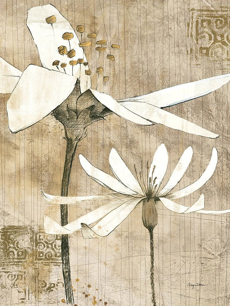 Pencil Floral II by Avery Tillmon