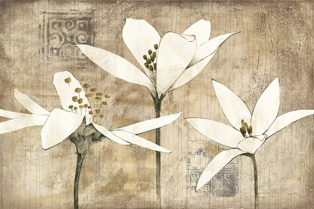 Pencil Floral III by Avery Tillmon. SKU 10289i. Archival Giclee Fine art print for wall decor.
