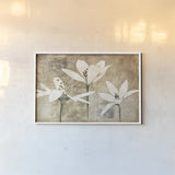 Pencil Floral III by Avery Tillmon. shown as a paper print in a white frame. Available as a archival giclee rolled canvas, fine art paper, or poster print. SKU 10289i.