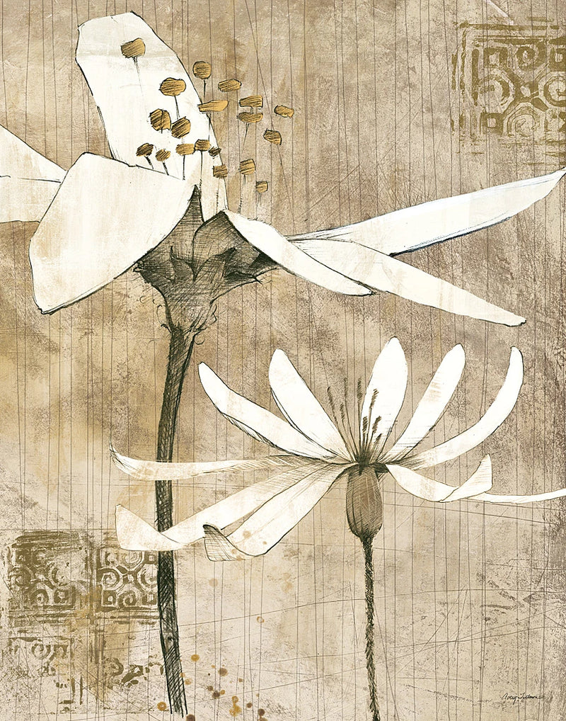 Pencil Florals II by Avery Tillmon