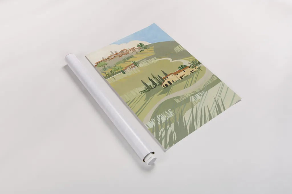 Primavera by Avery Tillmon. shown as a rolled paper print. Available as archival giclee rolled canvas, fine art paper, or poster print. SKU 43128h.