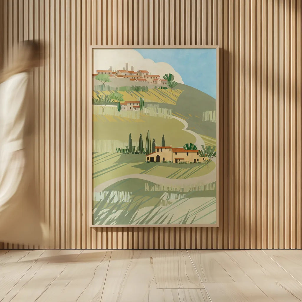 Primavera by Avery Tillmon. shown as over sized large wall art. Available as an archival giclee rolled canvas, fine art paper, or poster print. SKU 43128h.