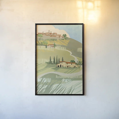 Primavera by Avery Tillmon. shown as a paper print in a black flame. Available as a archival giclee rolled canvas, fine art paper, or poster print. SKU 43128h.