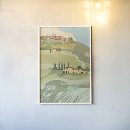 Primavera by Avery Tillmon. shown as a paper print in a white frame. Available as a archival giclee rolled canvas, fine art paper, or poster print. SKU 43128h.
