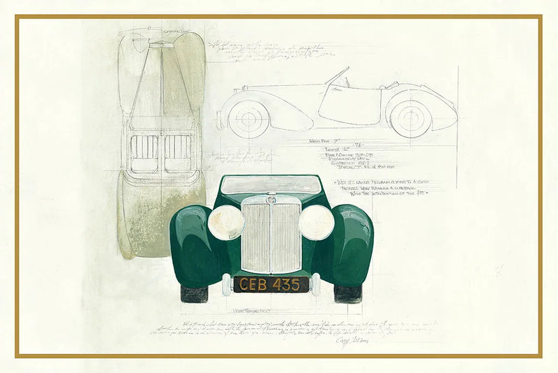 Roadster II v2 by Avery Tillmon. SKU 49693i. Archival Giclee Fine art print for wall decor.