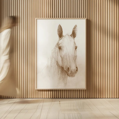 Romeo  Sepia by Avery Tillmon. shown as over sized large wall art. Available as an archival giclee rolled canvas, fine art paper, or poster print. SKU 76924h.