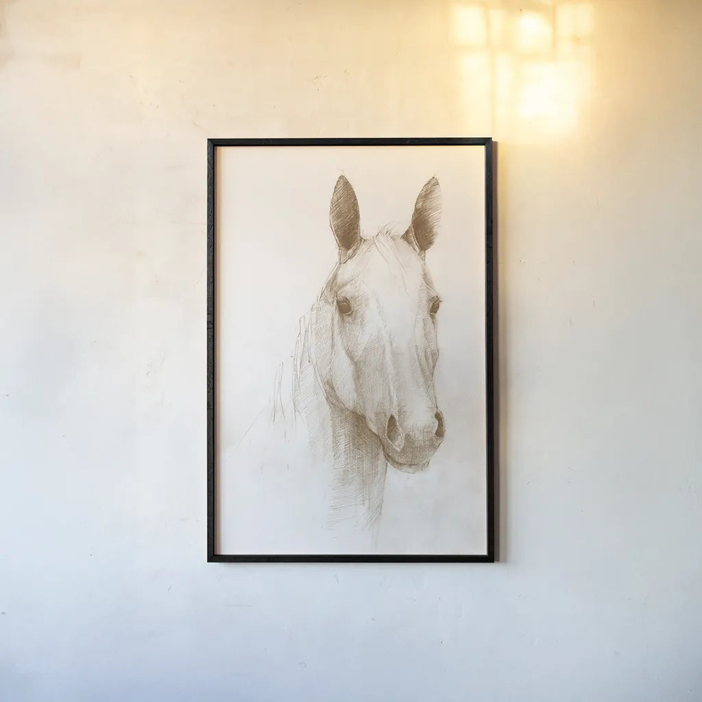 Romeo  Sepia by Avery Tillmon. shown as a paper print in a black flame. Available as a archival giclee rolled canvas, fine art paper, or poster print. SKU 76924h.