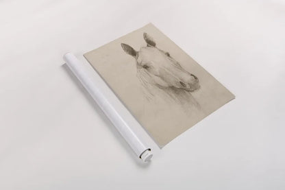 Romeo on Aged Paper by Avery Tillmon. shown as a rolled paper print. Available as archival giclee rolled canvas, fine art paper, or poster print. SKU 96286h.