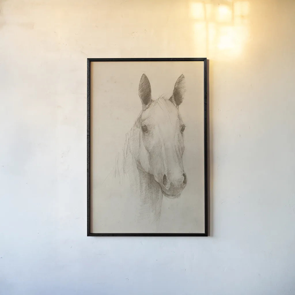 Romeo on Aged Paper by Avery Tillmon. shown as a paper print in a black flame. Available as a archival giclee rolled canvas, fine art paper, or poster print. SKU 96286h.