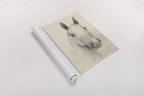 Romeo on Cream by Avery Tillmon. shown as a rolled paper print. Available as archival giclee rolled canvas, fine art paper, or poster print. SKU 72835h.
