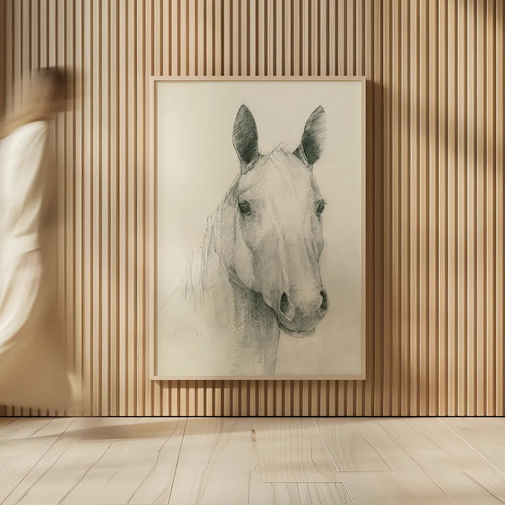 Romeo on Cream by Avery Tillmon. shown as over sized large wall art. Available as an archival giclee rolled canvas, fine art paper, or poster print. SKU 72835h.