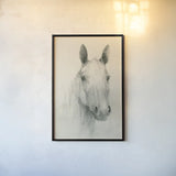 Romeo on Cream by Avery Tillmon. shown as a paper print in a black flame. Available as a archival giclee rolled canvas, fine art paper, or poster print. SKU 72835h.