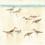 Sandpipers by Avery Tillmon. SKU 11219a. Archival Giclee Fine art print for wall decor.