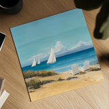 Setting Sail by Avery Tillmon. Shown as a detailed flat fine art print, highlighting archival giclee quality. Available as an archival giclee rolled canvas, fine art paper, or poster print. SKU 11839a.