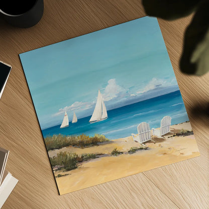 Setting Sail by Avery Tillmon. Shown as a detailed flat fine art print, highlighting archival giclee quality. Available as an archival giclee rolled canvas, fine art paper, or poster print. SKU 11839a.