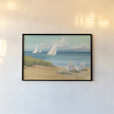 Setting Sail Light Crop by Avery Tillmon. shown as a paper print in a black flame. Available as a archival giclee rolled canvas, fine art paper, or poster print. SKU 53130i.
