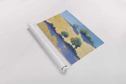 Shadows Crop by Avery Tillmon. shown as a rolled paper print. Available as archival giclee rolled canvas, fine art paper, or poster print. SKU 26424i.