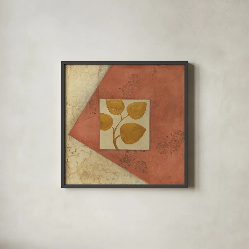 Silk I by Avery Tillmon. Shown in a sleek black glass frame for a contemporary gallery look. Available as an archival giclee rolled canvas, fine art paper, or poster print. SKU 8590a.