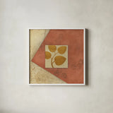 Silk I by Avery Tillmon. Shown in a crisp white glass frame for a clean and minimalist style. Available as an archival giclee rolled canvas, fine art paper, or poster print. SKU 8590a.
