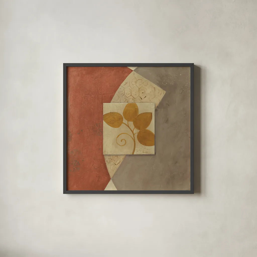 Silk II by Avery Tillmon. Shown in a sleek black glass frame for a contemporary gallery look. Available as an archival giclee rolled canvas, fine art paper, or poster print. SKU 8591a.