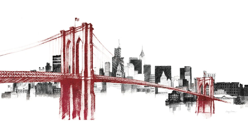 Skyline Crossing Red by Avery Tillmon