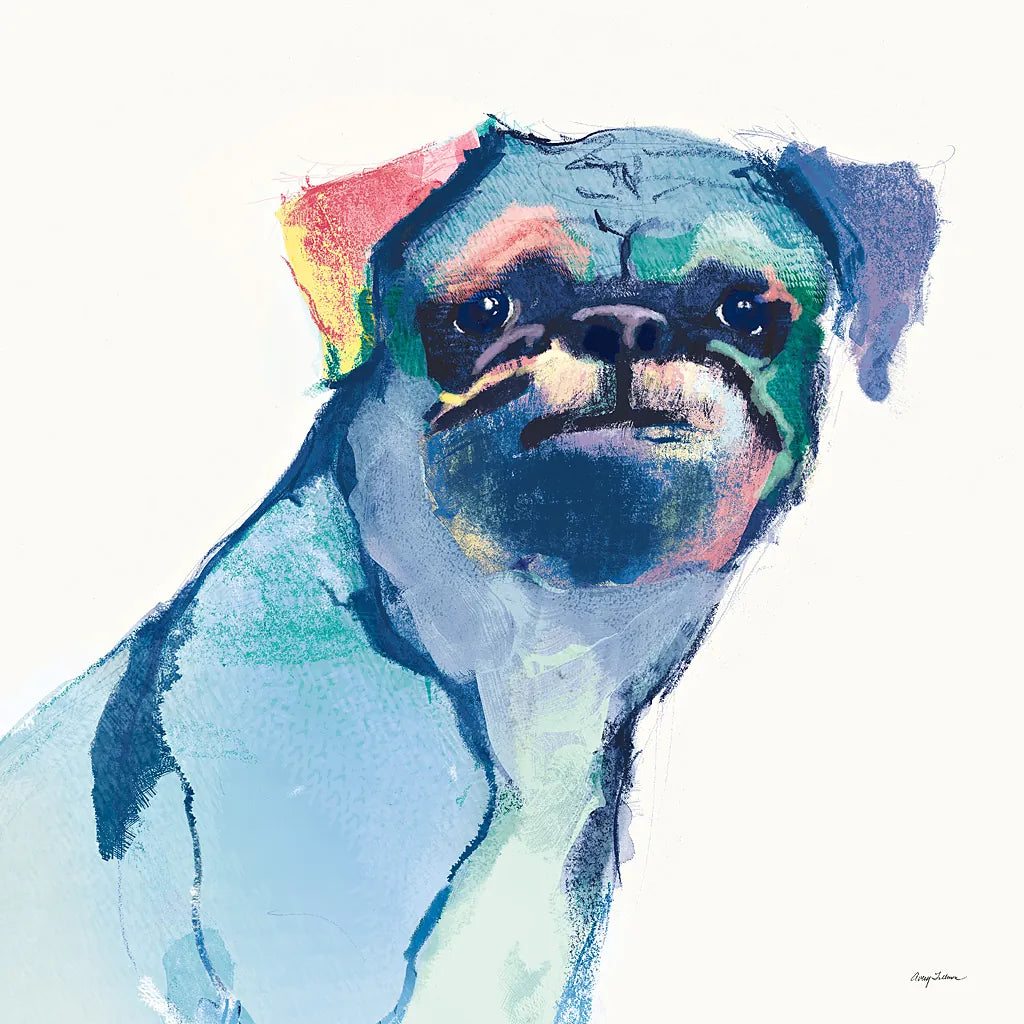 Snug Watercolor Pastel by Avery Tillmon. SKU 30459a. Archival Giclee Fine art print for wall decor.