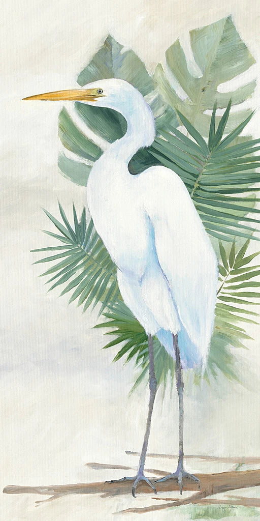 Standing Egret II Crop by Avery Tillmon