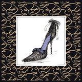 Steppin Out II Purple by Avery Tillmon. SKU 49771a. Archival Giclee Fine art print for wall decor.