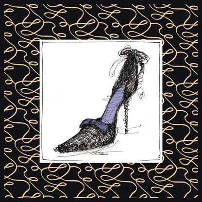 Steppin Out II Purple by Avery Tillmon. SKU 49771a. Archival Giclee Fine art print for wall decor.