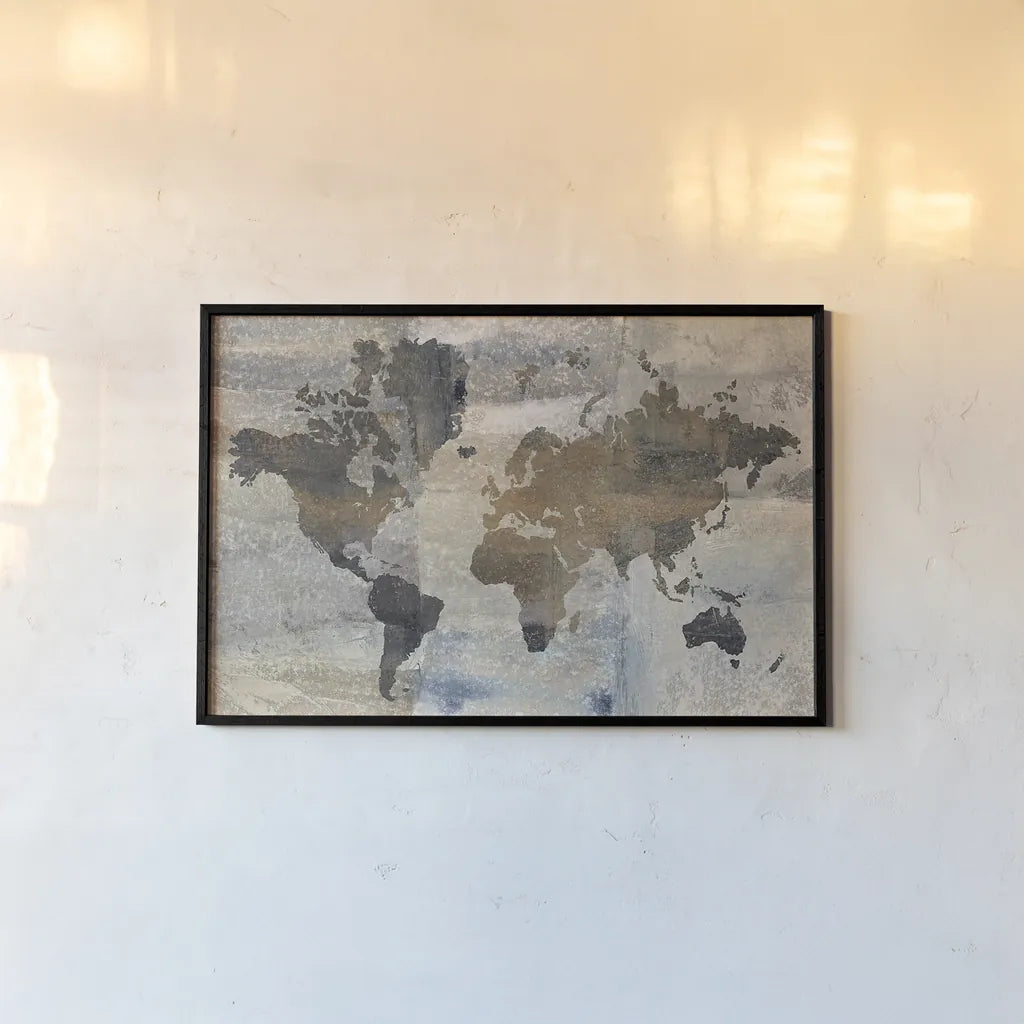 Stone World by Avery Tillmon. shown as a paper print in a black flame. Available as a archival giclee rolled canvas, fine art paper, or poster print. SKU 27188i.