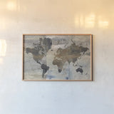 Stone World by Avery Tillmon. shown as a paper print in a natural frame. Available as a archival giclee rolled canvas, fine art paper, or poster print. SKU 27188i.