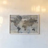 Stone World by Avery Tillmon. shown as a paper print in a white frame. Available as a archival giclee rolled canvas, fine art paper, or poster print. SKU 27188i.
