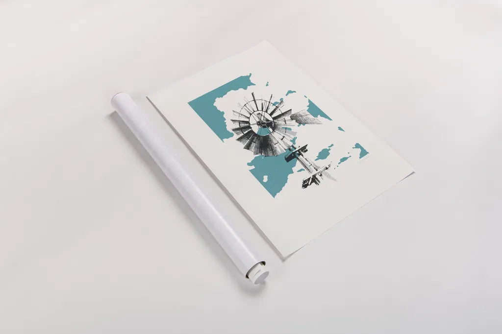 Texas Wind by Avery Tillmon. shown as a rolled paper print. Available as archival giclee rolled canvas, fine art paper, or poster print. SKU 56283h.