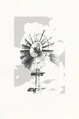Texas Wind Neutral by Avery Tillmon. SKU 70453h. Archival Giclee Fine art print for wall decor.