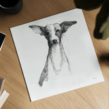 Thor by Avery Tillmon. Shown as a detailed flat fine art print, highlighting archival giclee quality. Available as an archival giclee rolled canvas, fine art paper, or poster print. SKU 49667a.
