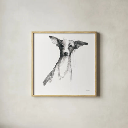 Thor by Avery Tillmon. Shown in a natural wood glass frame for a timeless modern aesthetic. Available as an archival giclee rolled canvas, fine art paper, or poster print. SKU 49667a.