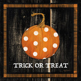 Trick or Treat Pumpkin by Avery Tillmon. SKU 57885a. Archival Giclee Fine art print for wall decor.