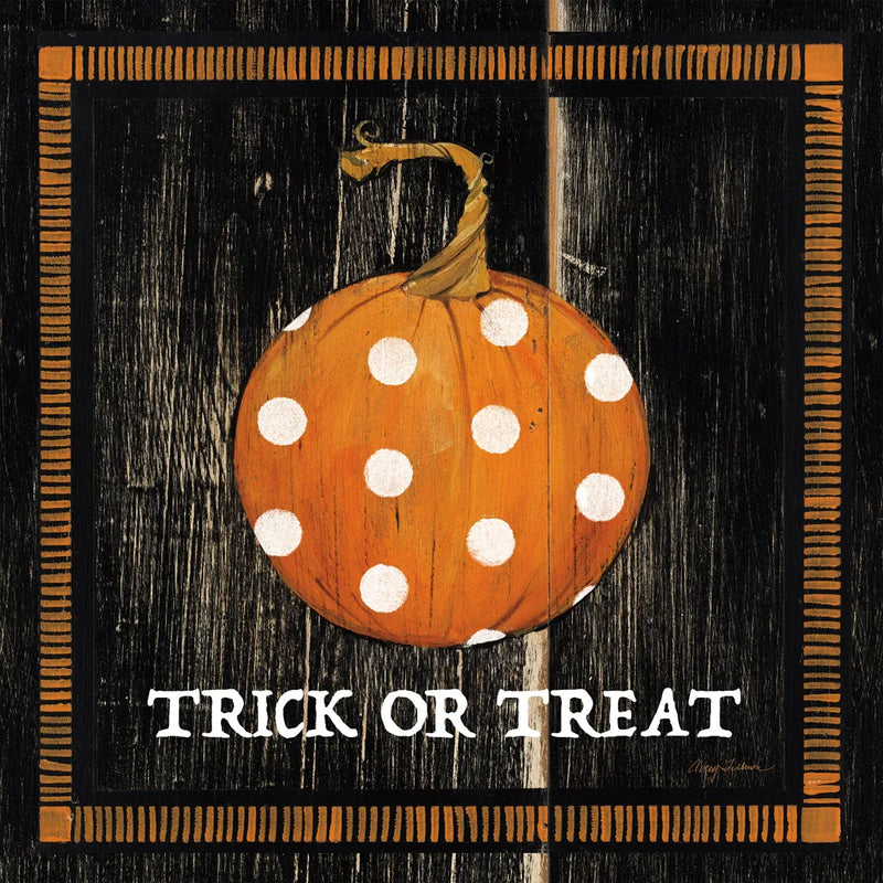 Trick or Treat Pumpkin by Avery Tillmon. SKU 57885a. Archival Giclee Fine art print for wall decor.
