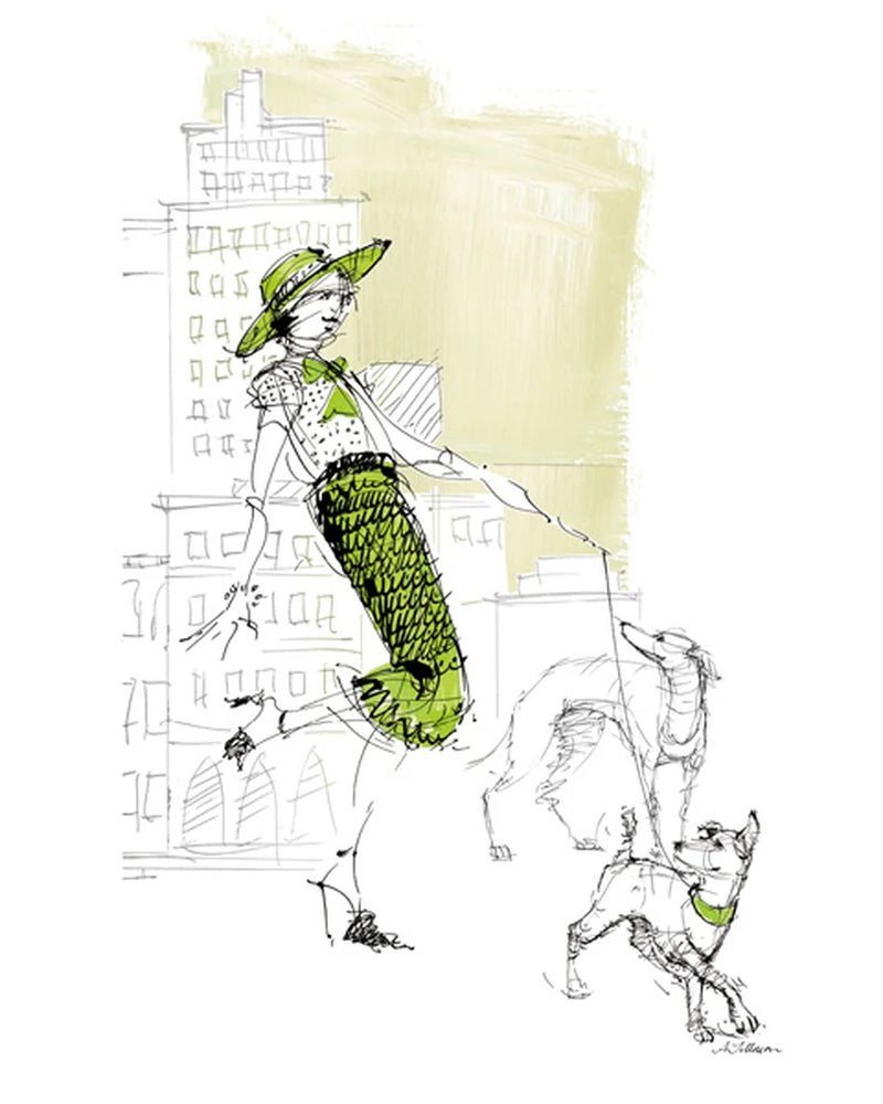 Walking the Dog Ghiradelli Square by Avery Tillmon