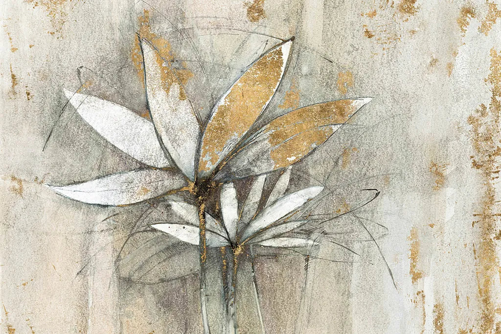 Windflowers Gold Crop by Avery Tillmon. SKU 28278i. Archival Giclee Fine art print for wall decor.