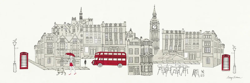 World Cafe I London Red v2 by Avery Tillmon