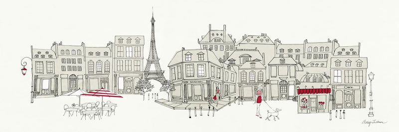 World Cafe II Paris Red v2 by Avery Tillmon