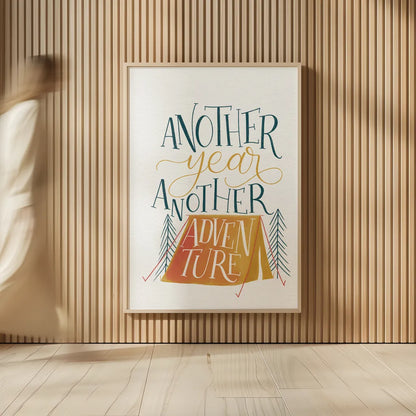 Adventure by Becky Thorns. shown as over sized large wall art. Available as an archival giclee rolled canvas, fine art paper, or poster print. SKU 61428h.