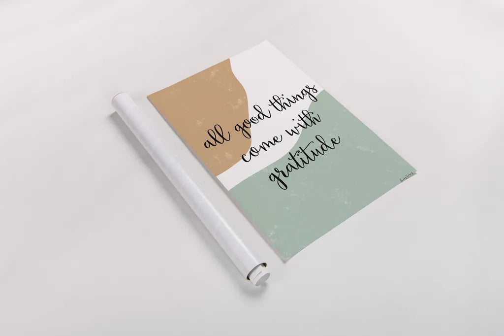 All Good Things by Becky Thorns. shown as a rolled paper print. Available as archival giclee rolled canvas, fine art paper, or poster print. SKU 68253h.