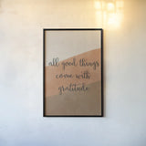 All Good Things Warm by Becky Thorns. shown as a paper print in a black flame. Available as a archival giclee rolled canvas, fine art paper, or poster print. SKU 73704h.