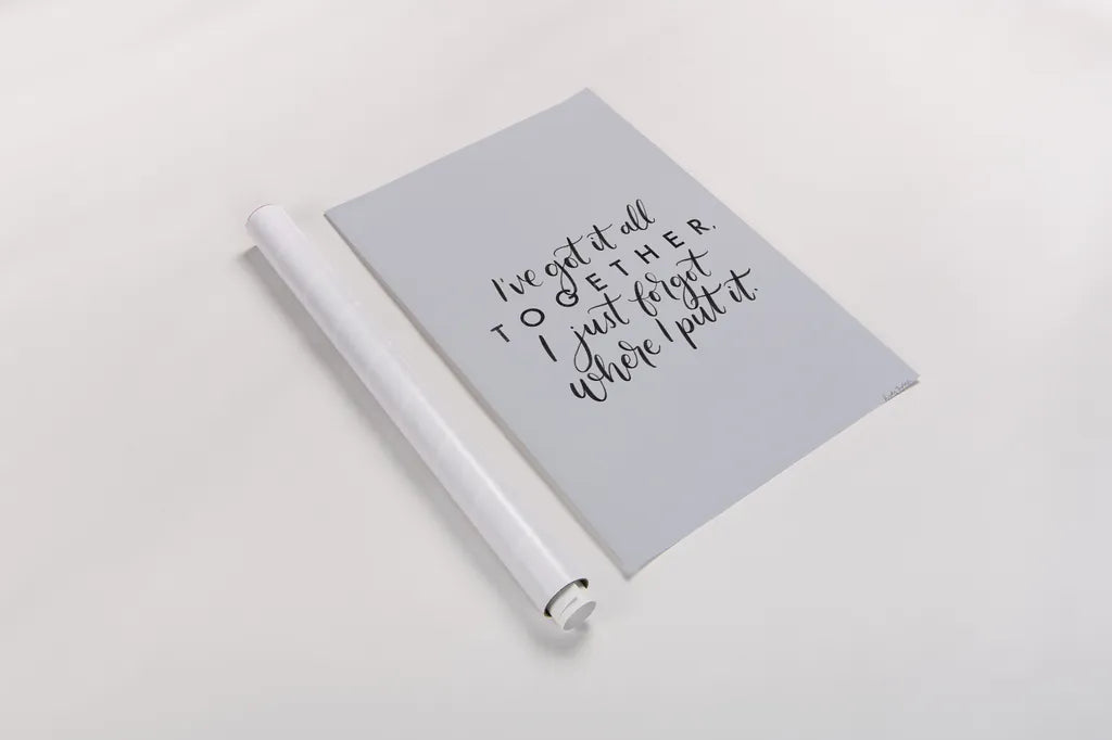 All Together by Becky Thorns. shown as a rolled paper print. Available as archival giclee rolled canvas, fine art paper, or poster print. SKU 61717h.