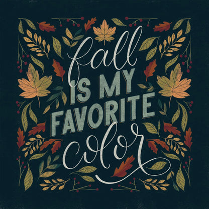 Autumn Sayings I by Becky Thorns. SKU 58223a. Archival Giclee Fine art print for wall decor.