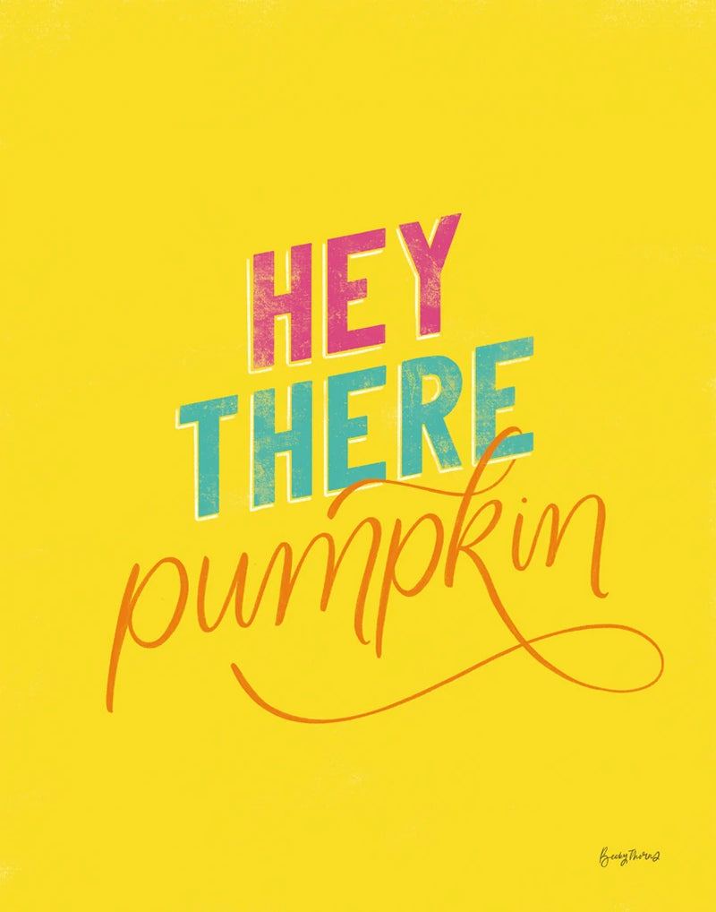 Autumn Sayings III Bright by Becky Thorns