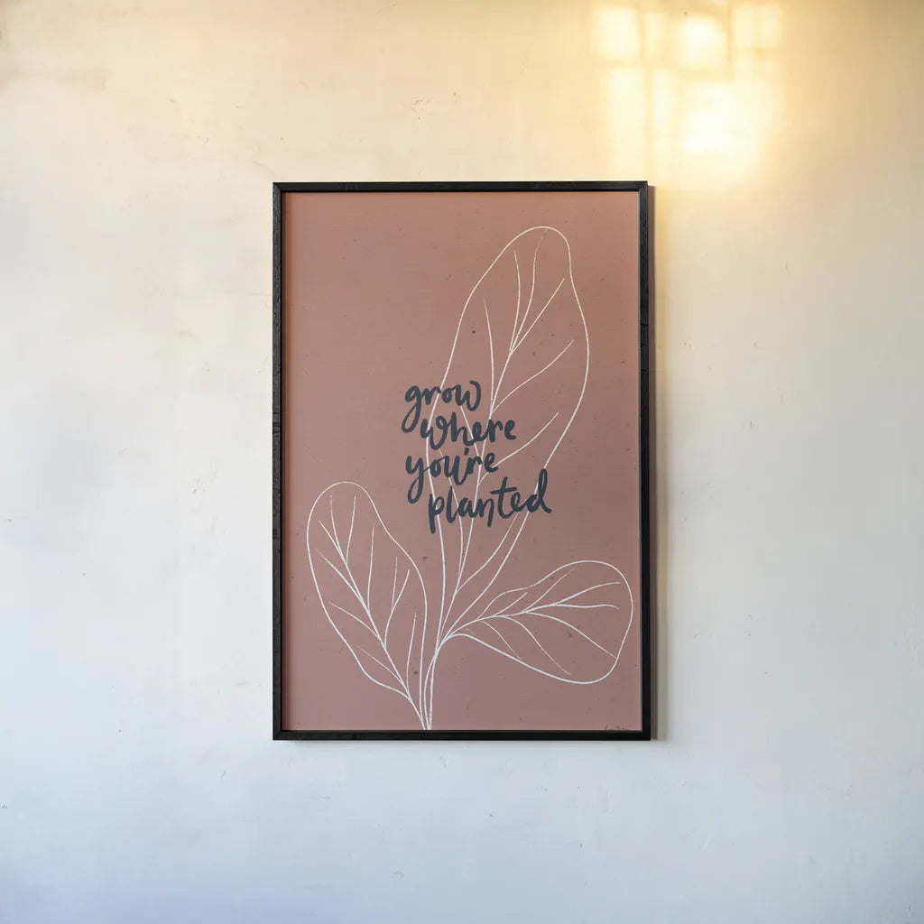 Balance II by Becky Thorns. shown as a paper print in a black flame. Available as a archival giclee rolled canvas, fine art paper, or poster print. SKU 63796h.