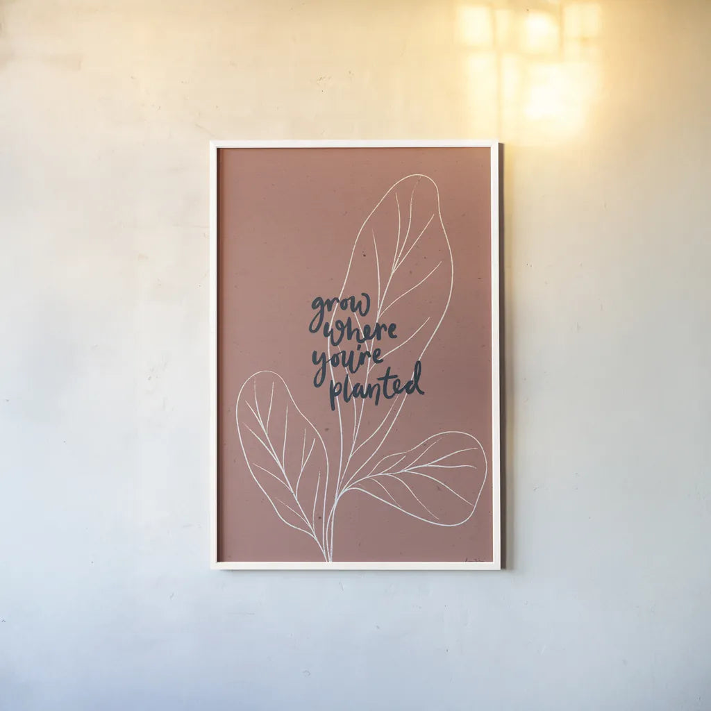 Balance II by Becky Thorns. shown as a paper print in a white frame. Available as a archival giclee rolled canvas, fine art paper, or poster print. SKU 63796h.